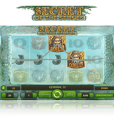 NetEnt Secret of the Stones Spiel