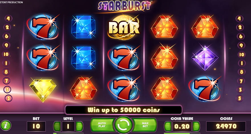 Starburst Slot by NetEnt 